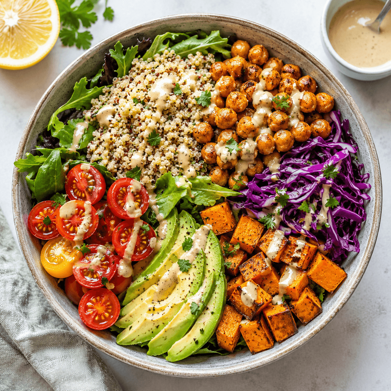 Rainbow Buddha Bowl