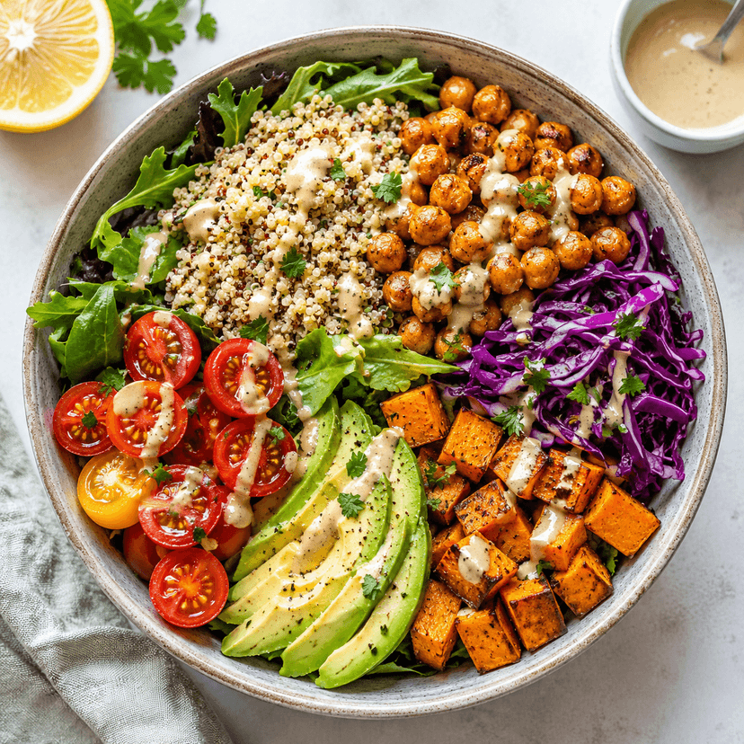Rainbow Buddha Bowl